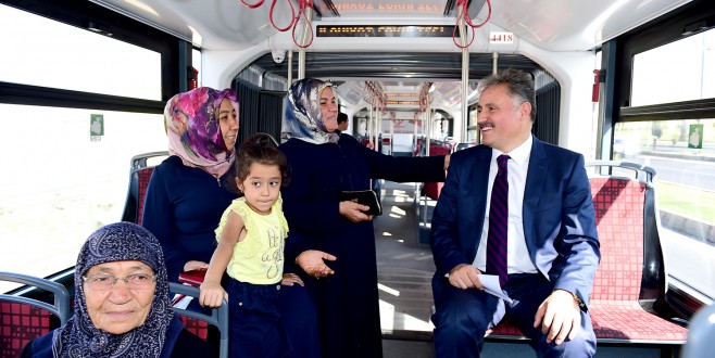 Trambüs Hattı Özsan'a Kadar Uzatıldı