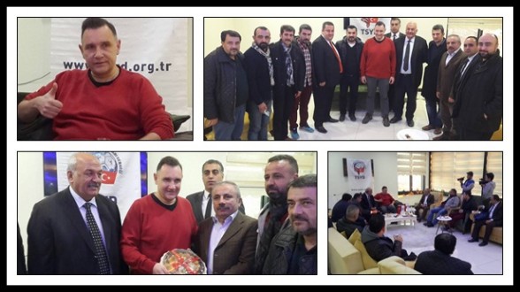 TRT Spikeri Cüneyt Kıran Malatya spor basınıyla bir araya geldi
