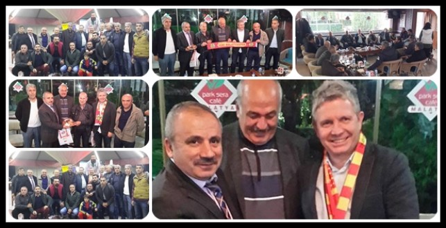 TRT Spikeri Erdoğan Arıkan Malatya spor basınıyla buluştu