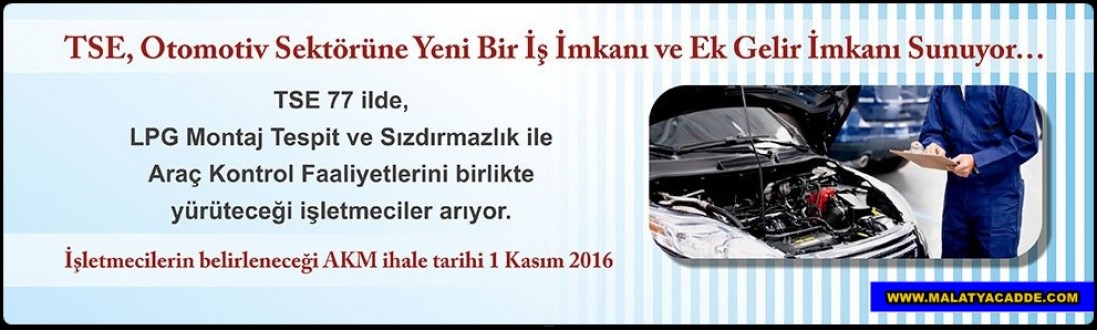 TSE 77 İlde  Araç Kontrol Merkezi  Oluşturmak İçin İhaleye Çıkıyor
