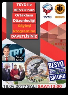 TSYD, Cüneyt Kıran'ı Üniversite Öğrencileri ile Buluşturuyor