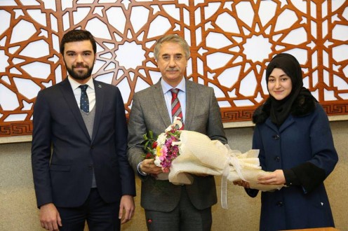 Tügva Üyeleri Başkan Yanılmaz’ı Ziyaret Etti