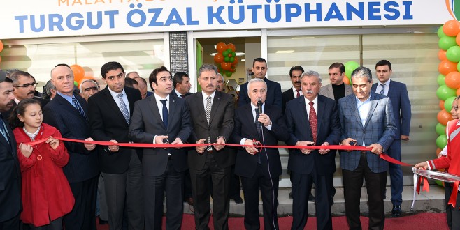 TURGUT ÖZAL KÜTÜPHANELERİ DOĞANŞEHİR'DE DÜZENLENEN TÖRENLE HİZMETE GİRDİ