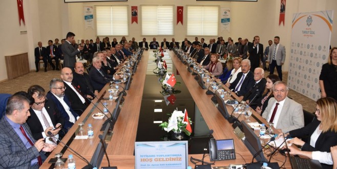 Turgut Özal Üniversitesi Geliştirme Vakfı İstişare Toplantısı Yapıldı