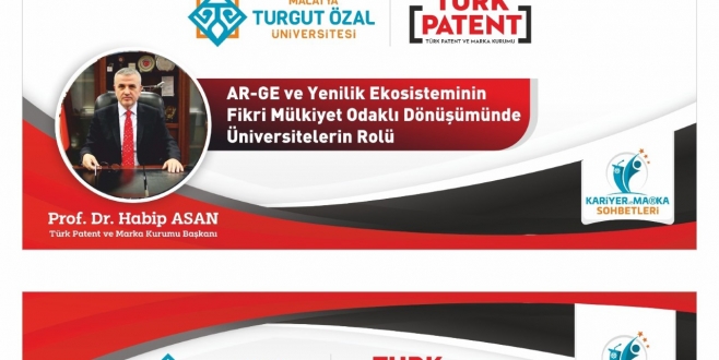 Türk Patent Kurumu Başkanı Prof. Dr. Asan MTÜ’de Konferans Verecek