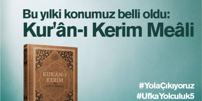 Ufka Yolculuk Meal Yarışması Kayıtları Başladı