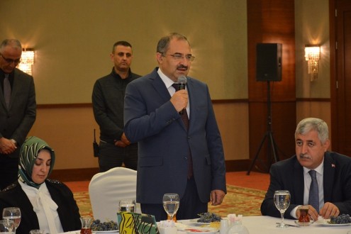 Vali Ali Kaban İçin Veda Yemeği Düzenlendi