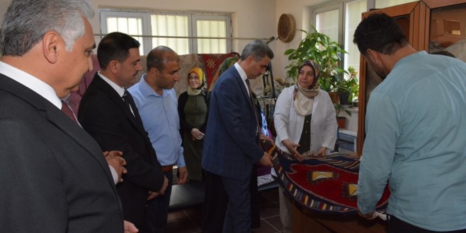 Vali Baruş Fırat Çöşnük ve Zafer Mahallerini Ziyaret Etti