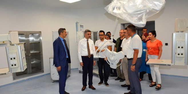 Vali Baruş Kadın Doğum ve Çocuk Hastanesinde İncelemelerde Bulundu