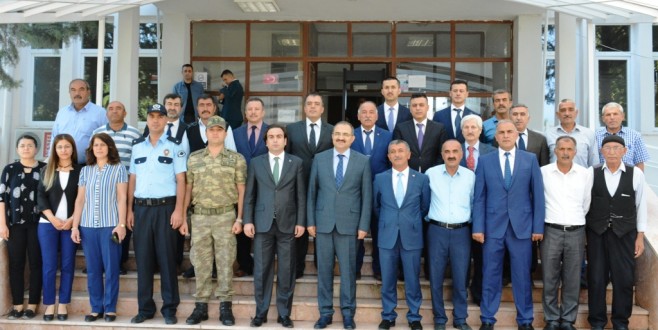Vali Kaban, Akçadağ Ve Doğanşehir İlçelerine Ziyarette Bulundu