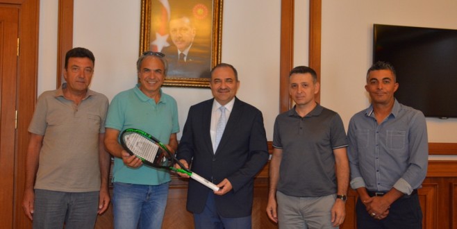 Vali Kaban, Başkan Acar’ı Makamında Kabul Etti
