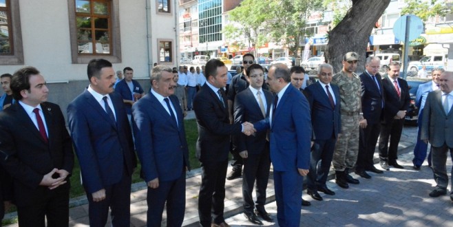 Vali Kaban İlimize Gelerek Görevine Başladı