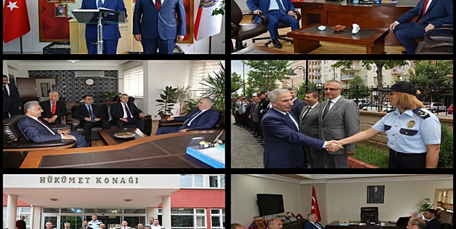 VALİ KAMÇI VEDA ZİYARETLERİNE DEVAM EDİYOR