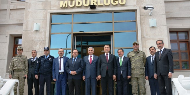 Vali Toprak, Hizmete Girecek Yeni Emniyet Müdürlüğü Binasında İncelemelerde Bulundu