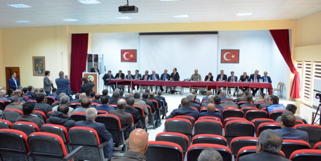 Vali Toprak, Mutad Toplantılarından Birisinide Darende İlçesinde Gerçekleştirdi