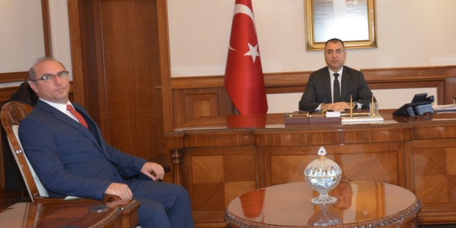 Vali Toprak, Tigem Sultansuyu T.İ.M. Yeni Müdürünü Kabul Etti