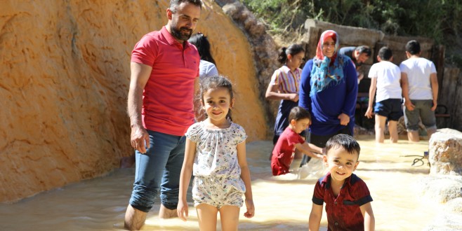 Vatandaşlar, Hafta Sonu İspendere İçmeleri’ne Akın Etti