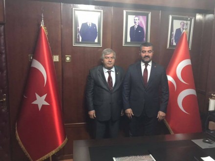 Yazar-Şair Rüstemhanlı ,Başkan Avşar’ı Ziyaret Etti