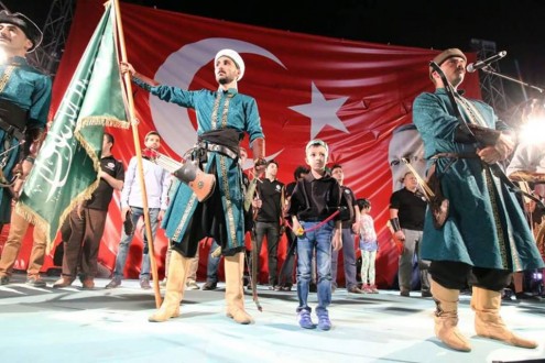 YEŞİLYURT ALPLER KULÜBÜ OKÇULARI MALATYA’DAKİ “MİLLİ İRADE” NÖBETİNDE