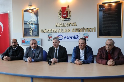 Yeşilyurt Belediye Başkanı Çınar, Gazeteciler Cemiyeti’ni Ziyaret Etti