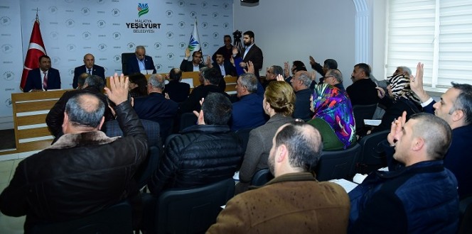 Yeşilyurt Belediye Meclisi Aralık Ayı Toplantısını Yaptı