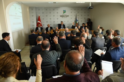Yeşilyurt Belediye Meclisi Kasım Ayı Toplantılarına Başladı