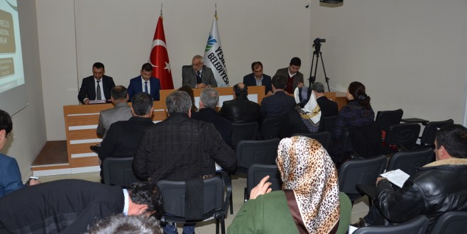 YEŞİLYURT BELEDİYESİ 2016 YILININ İLK TOPLANTISINI YAPTI