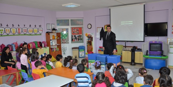Yeşilyurt Belediyesi, Okullarda Çevre Bilinci Üzerine Eğitimler Veriyor