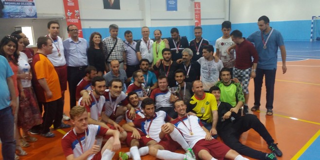 Yeşilyurt Görme Engelliler Futsal B2 ve B3 Takımı, 1.Lige Yükseldi