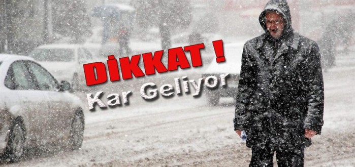 Yoğun Kar Yağışı Geliyor