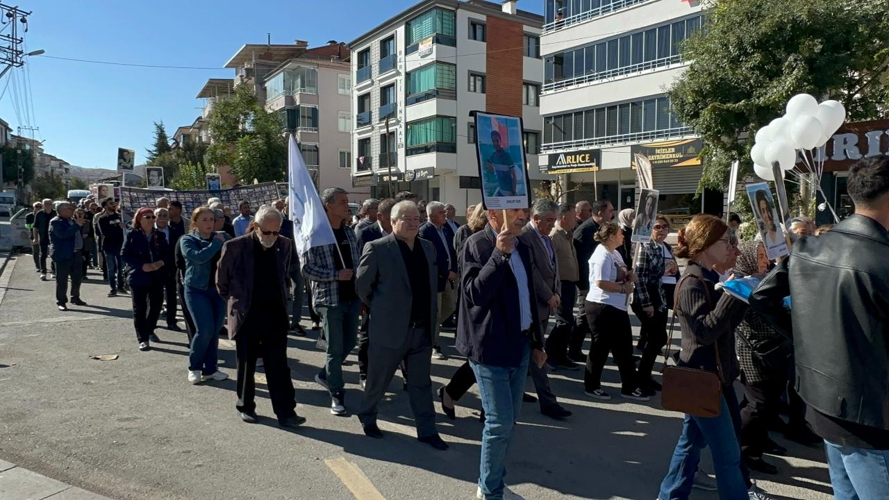 10 EKİM ANKARA GARI SALDIRISINDA HAYATINI KAYBEDENLER ANILDI