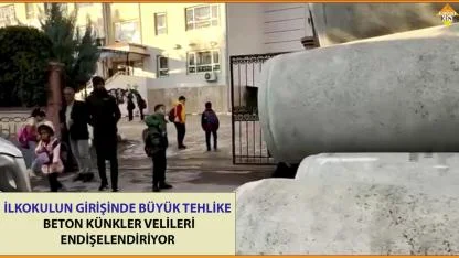BETON KÜNKLER VELİLERİ ENDİŞELENDİRİYOR