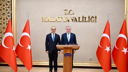 GENÇLİK VE SPOR BAKANI DR. OSMAN AŞKIN BAK, MALATYA'DA
