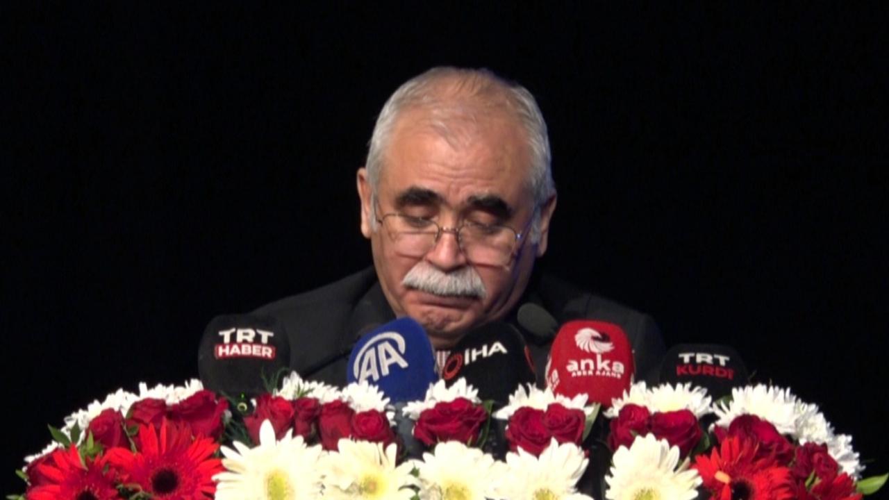 ANAYASA MAHKEMESİ BAŞKANI KONUŞMASINDA GÖZYAŞI DÖKTÜ