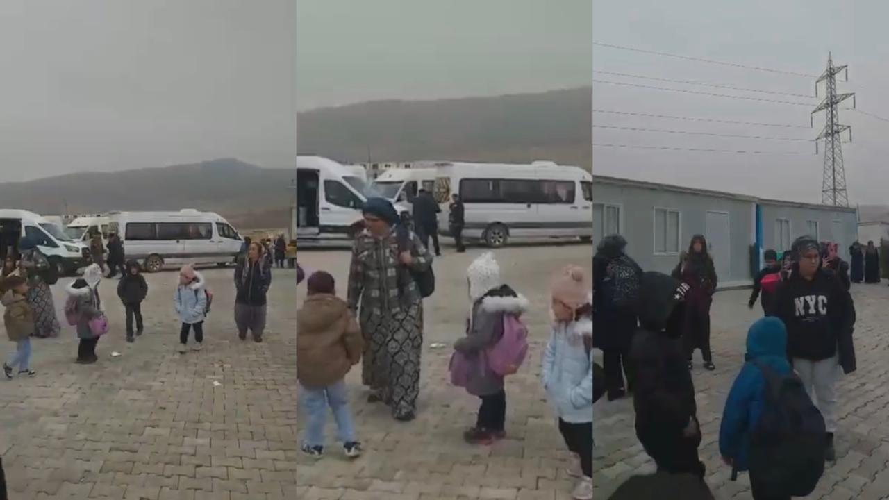 “ÇOCUKLARI OKULA GÖNDERMEDİK”