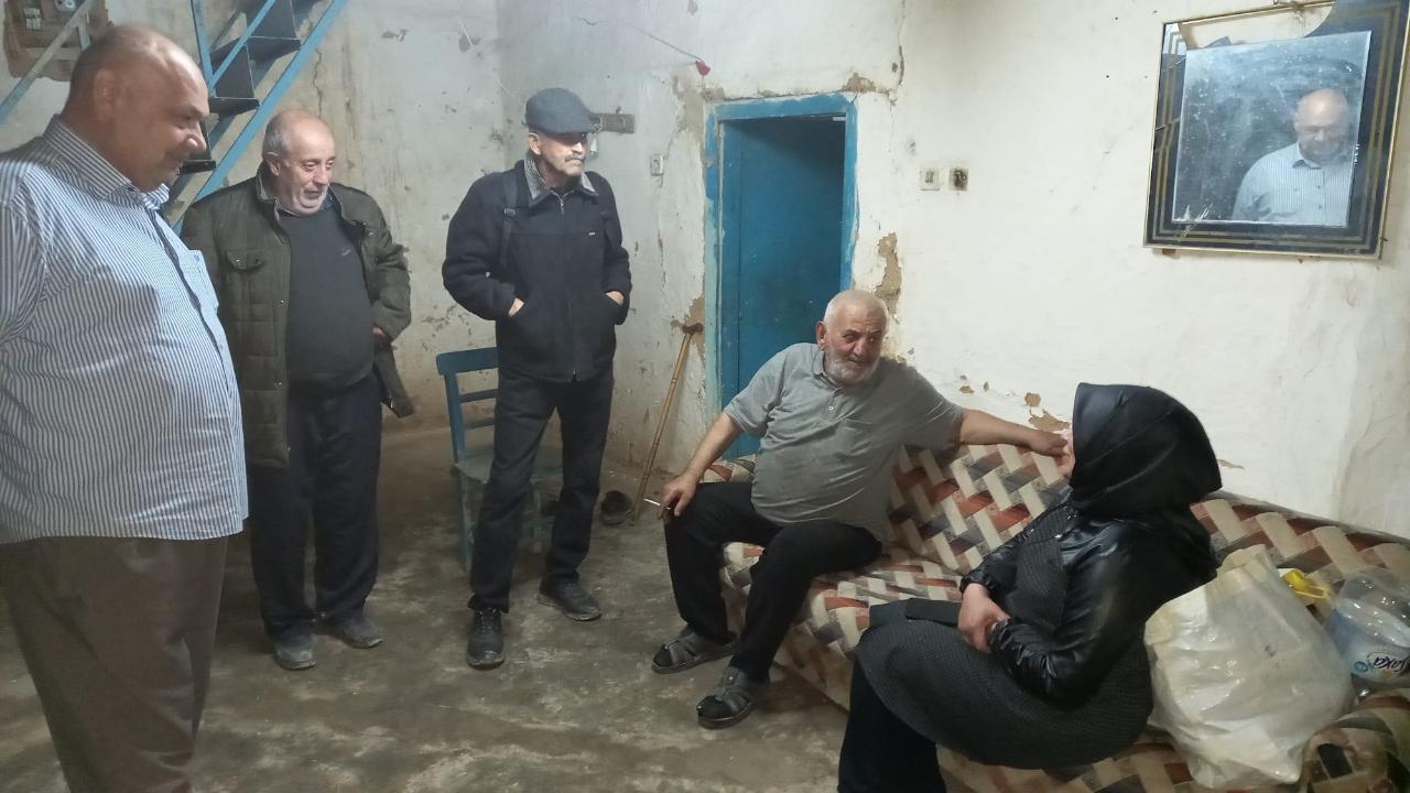 HÜSEYİN AMCA’YA YARDIM ELİ UZANDI