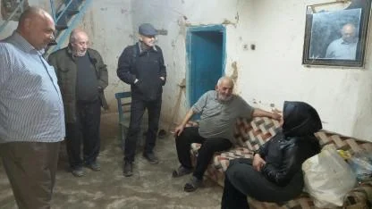 HÜSEYİN AMCA’YA YARDIM ELİ UZANDI