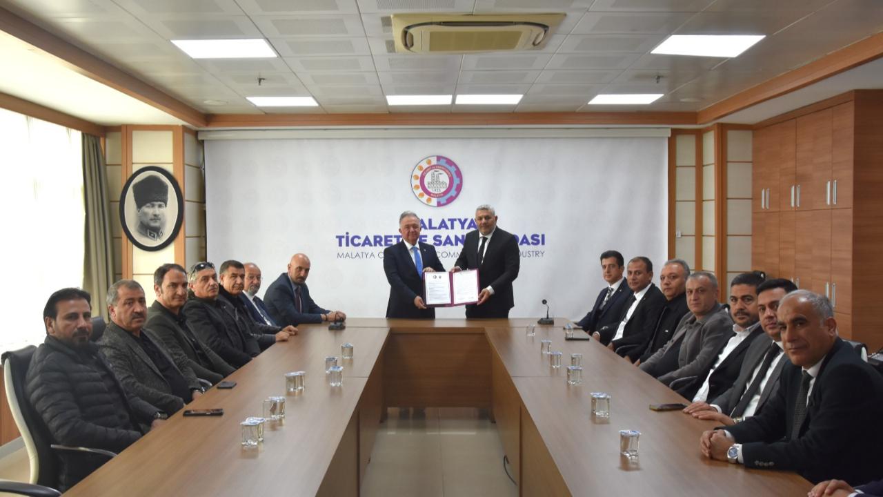 MALATYA TSO İLE OSMANİYE TSO KARDEŞ ODA OLDU