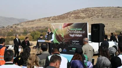 MALATYA’DA 733 BİN 650 FİDAN TOPRAKLA BULUŞTU