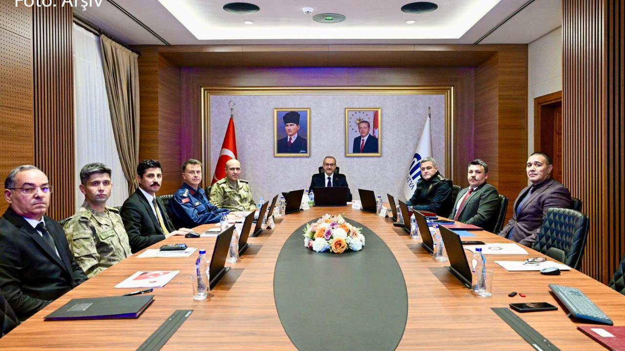 MALATYA’DA GÜVENLİK KONULARI MASAYA YATIRILDI