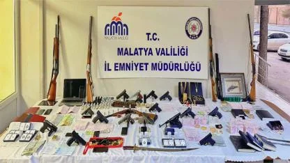 MALATYA’DA YAĞMA, TEFECİLİK VE KUMAR OPERASYONUNDA 36 ŞÜPHELİ YAKALANDI
