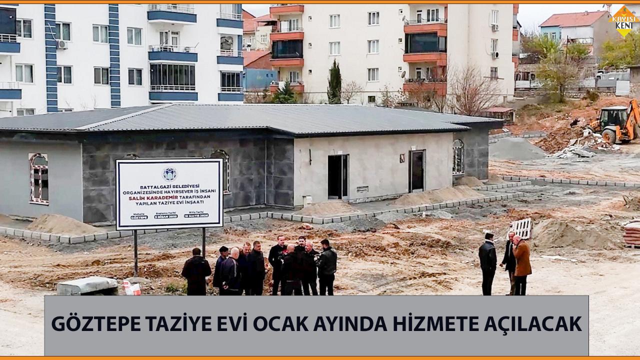 GÖZTEPE TAZİYE EVİ OCAK AYINDA HİZMETE AÇILACAK