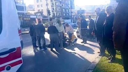 HAFİF TİCARİ ARAÇ YAYAYA ÇARPTI