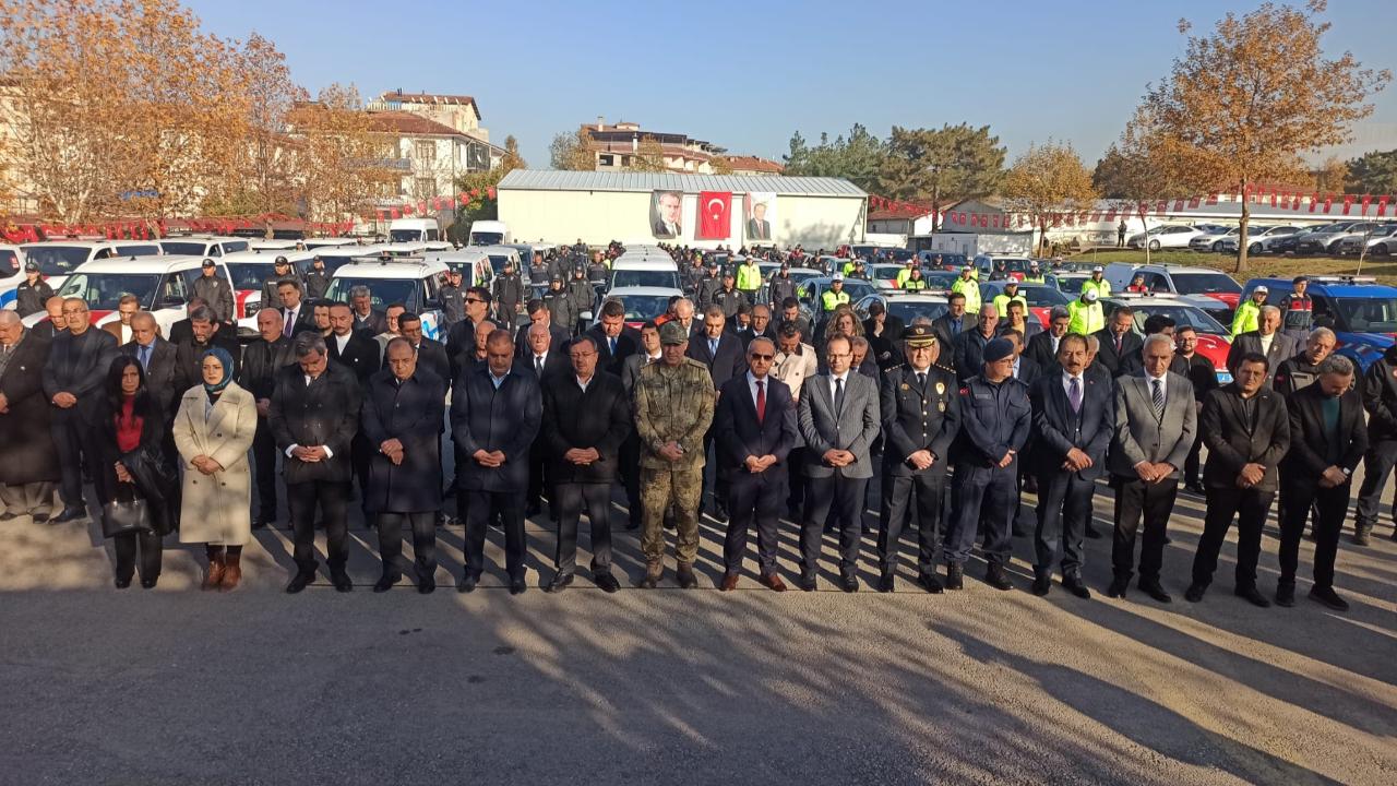 MALATYA’DA GÜVENLİK GÜÇLERİNE 67 YENİ ARAÇ TESLİM EDİLDİ