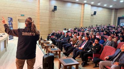 NARKO VE SİBER SUÇLARA KARŞI BİLGİLENDİRME YAPILDI