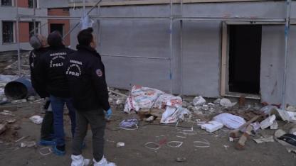 TOKİ ŞANTİYESİNDE YÜKSEKTEN DÜŞEN İŞÇİ YARALANDI