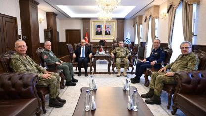 TSK ÜST KADEMESİ MALATYA’DAYDI, BÖLGESEL GELİŞMELER MASAYA YATIRILDI