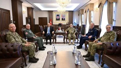 TSK ÜST KADEMESİ MALATYA’DAYDI, BÖLGESEL GELİŞMELER MASAYA YATIRILDI