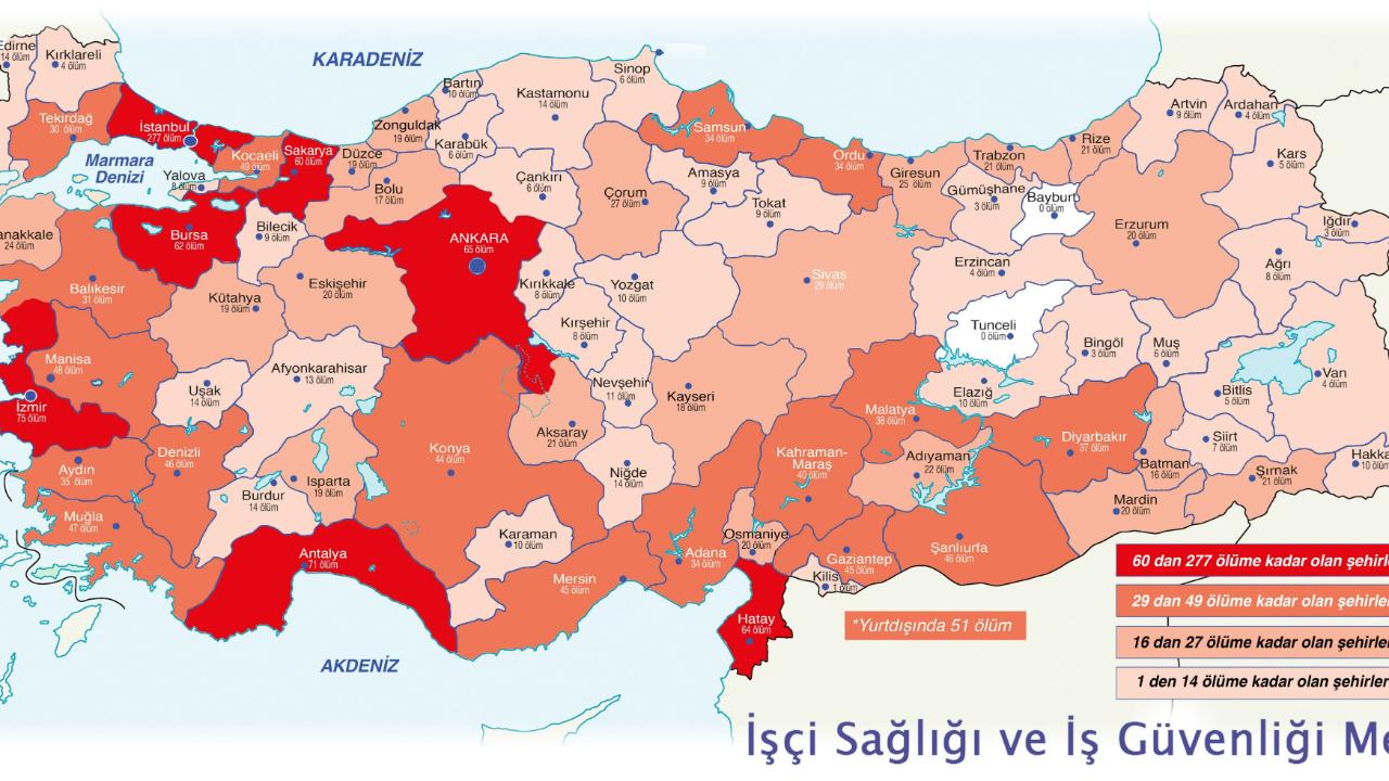 2025’TE EN AZ 2 BİN 105 İŞÇİ İŞ KAZALARINDA HAYATINI KAYBETTİ