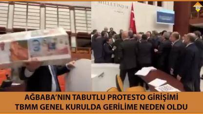 AĞBABA’NIN TABUTLU PROTESTO GİRİŞİMİ GENEL KURULDA GERİLİME NEDEN OLDU